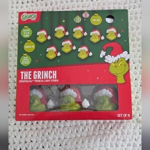 The Grinch Emotiglow Musical Light String - Green and Red